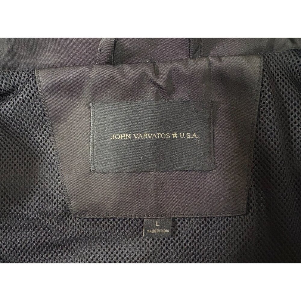 John Varvatos star Usa Connor Slim Fit Field Jacket size L color black - Picture 2 of 12